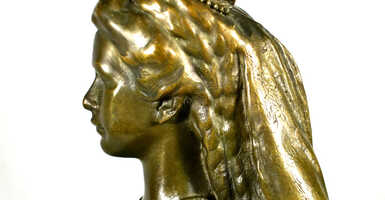 Zala György Erzsébet királyné mellszobra