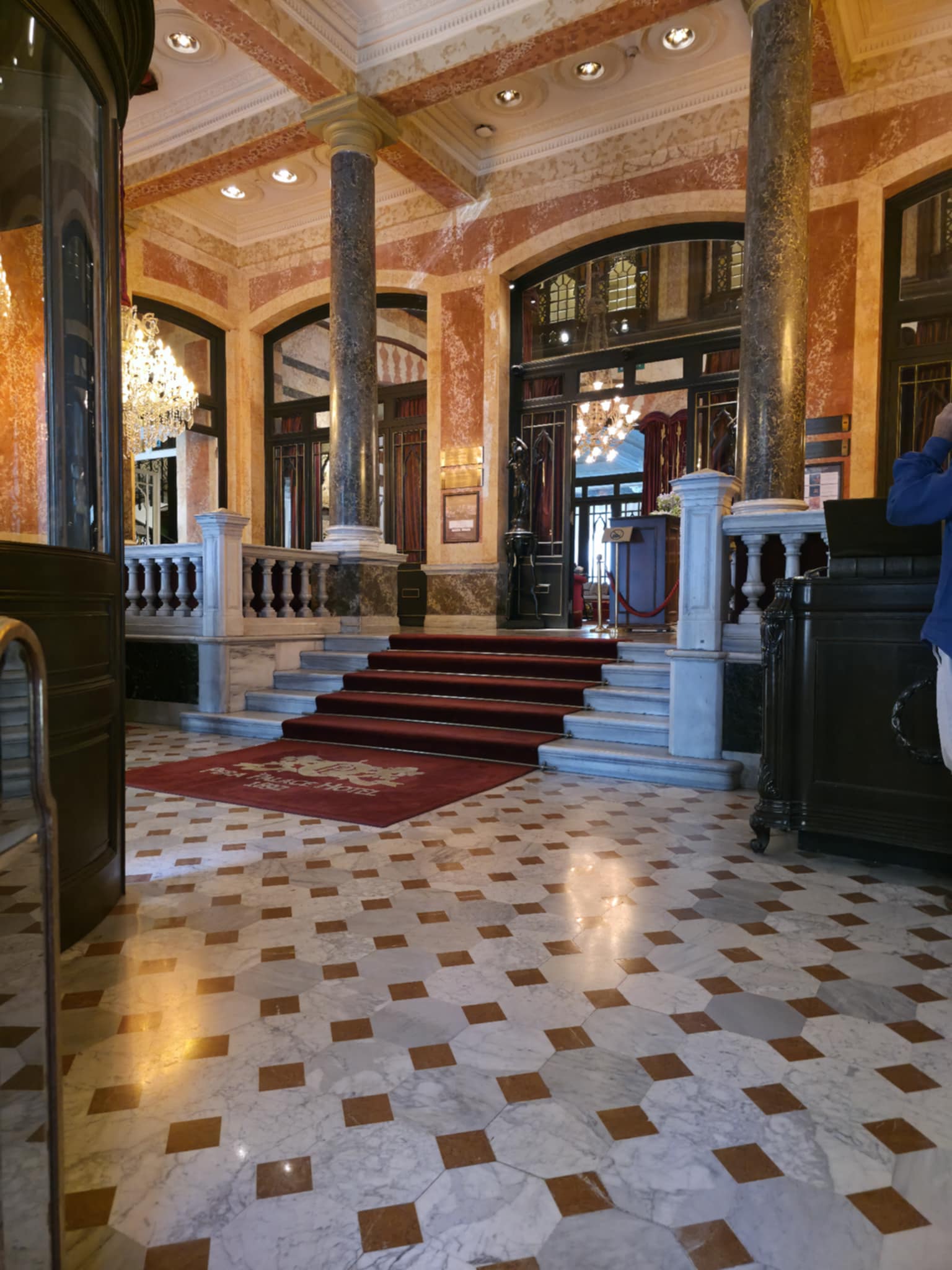 A Pera Palace hotel Isztambulban